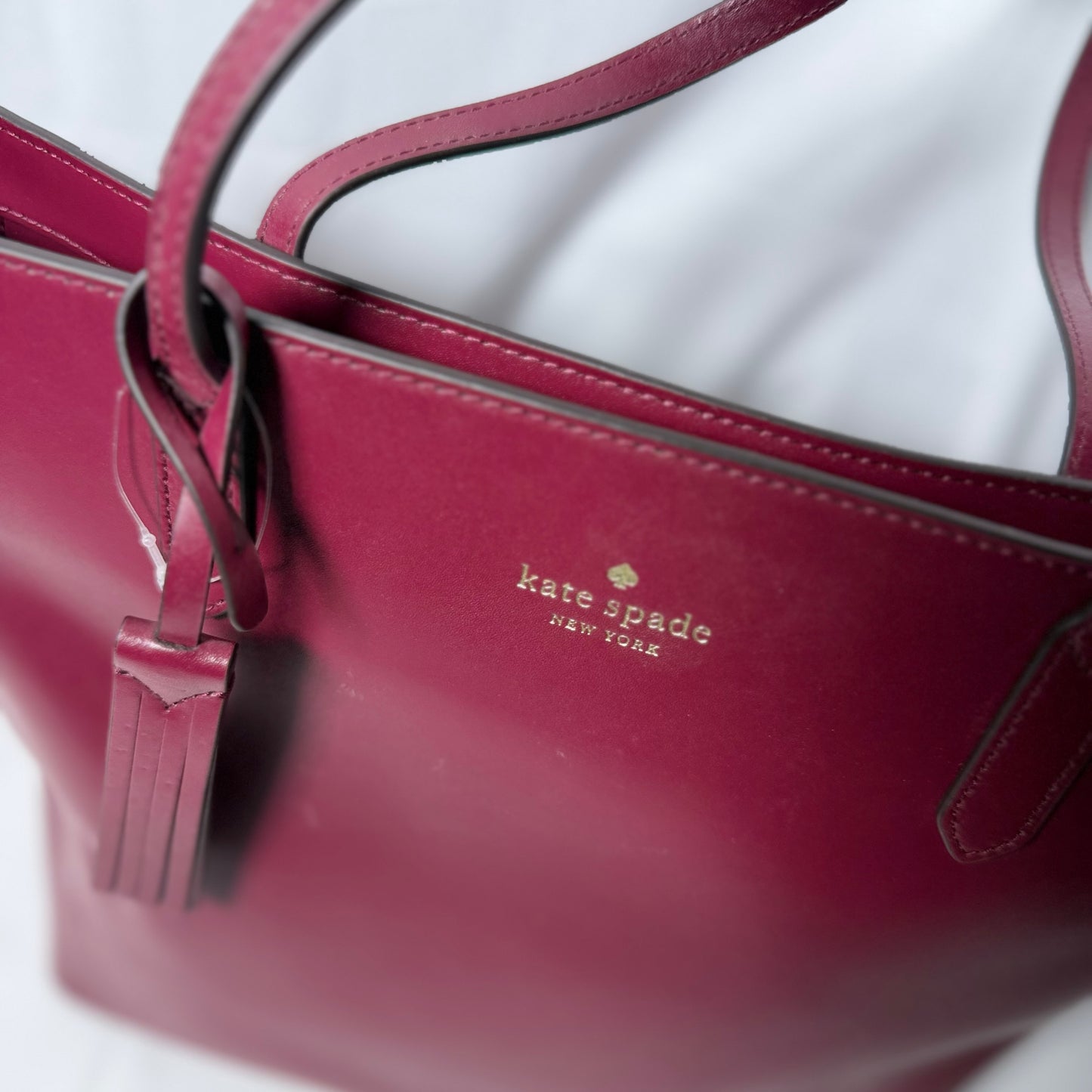 Kate Spade Brand New Burgundy Tote