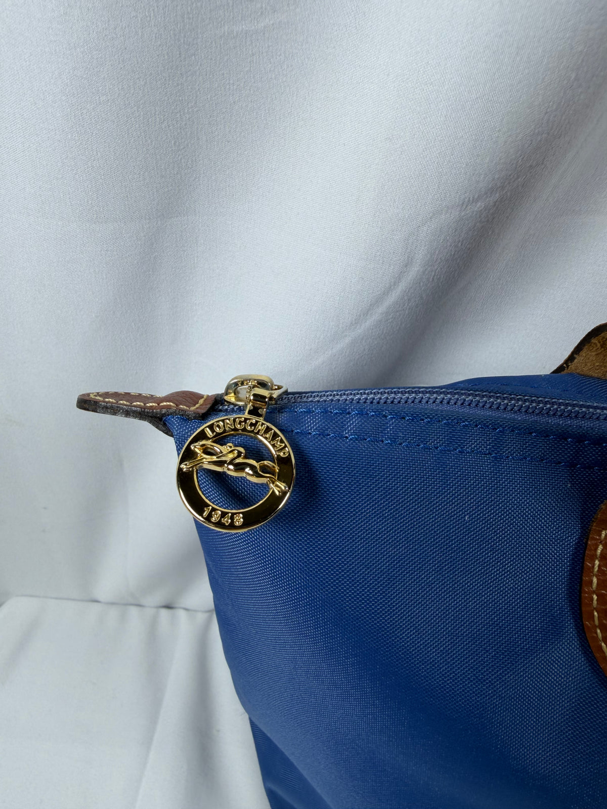 Longchamp Royal Blue Le Pliage Tote Bag