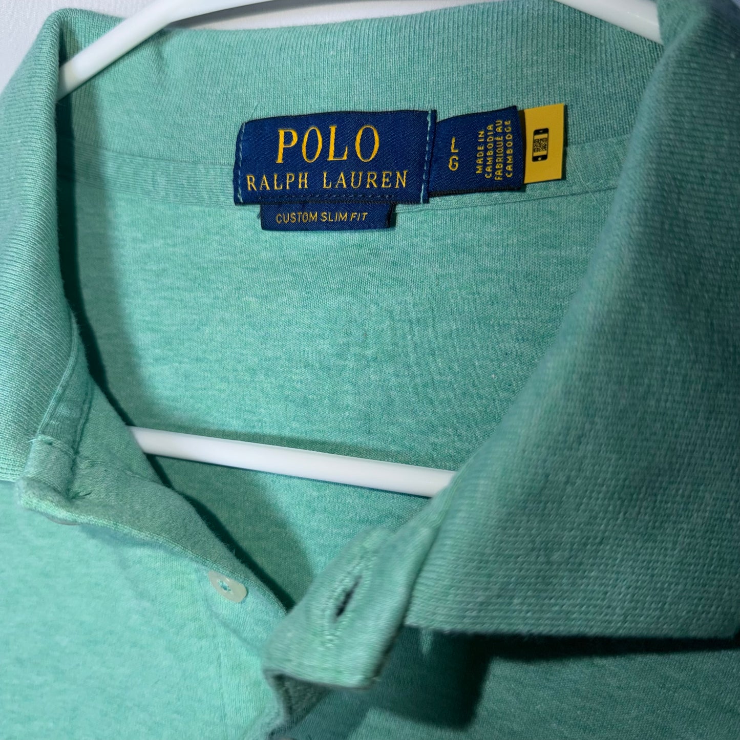 Polo Ralph Lauren Mint Green Polo Shirt