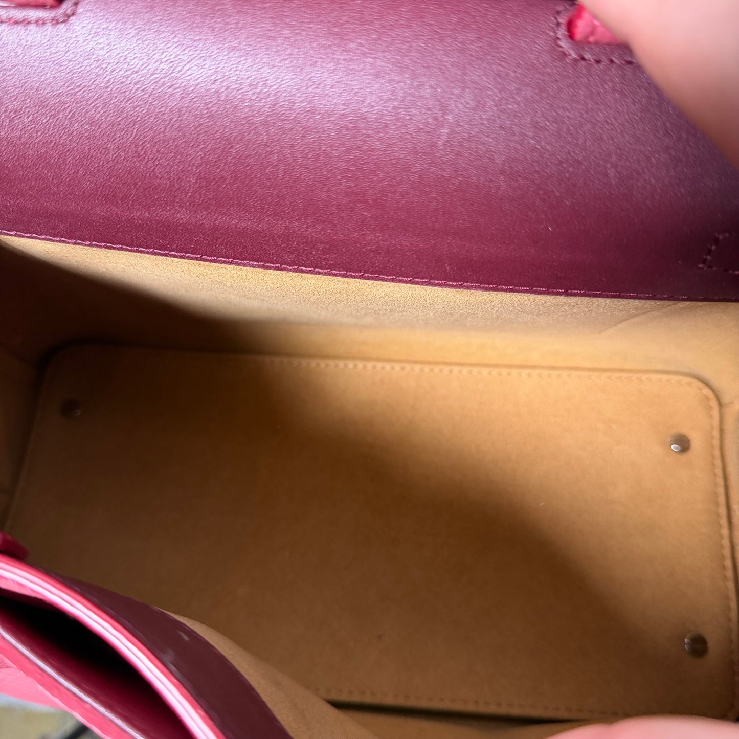 MCM Pink Leather Handbag Ultra Rare