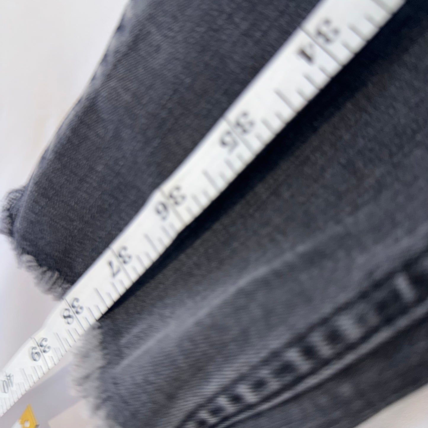 Madewell 10” High Rise Skinny Jeans Black Denim