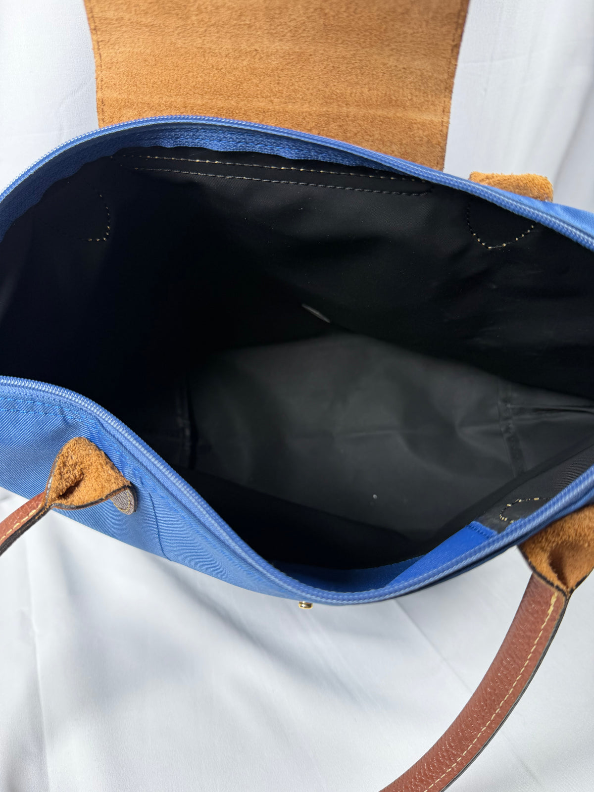 Longchamp Royal Blue Le Pliage Tote Bag