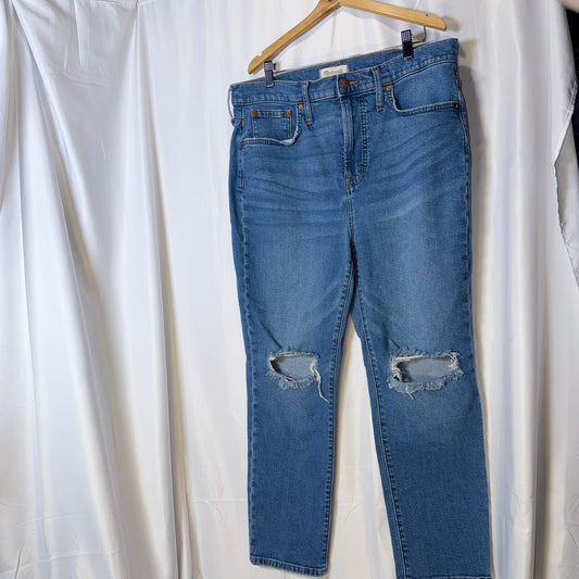 Madewell The Perfect Vintage Crop Jeans