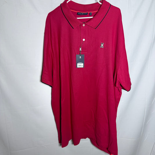 Psycho Bunny Brand New Red Polo