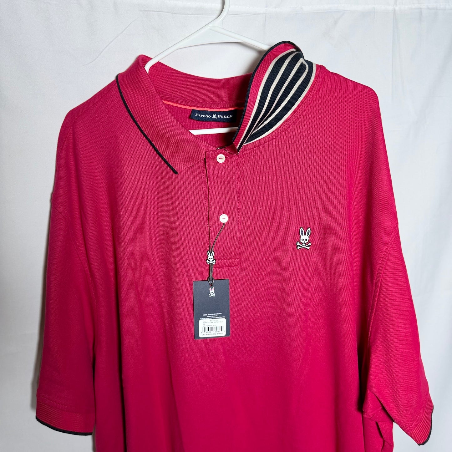 Psycho Bunny Brand New Red Polo
