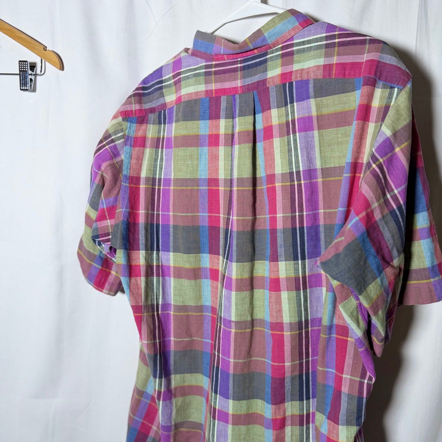 Ralph Lauren Multicolor Short Sleeved Button Down Shirt