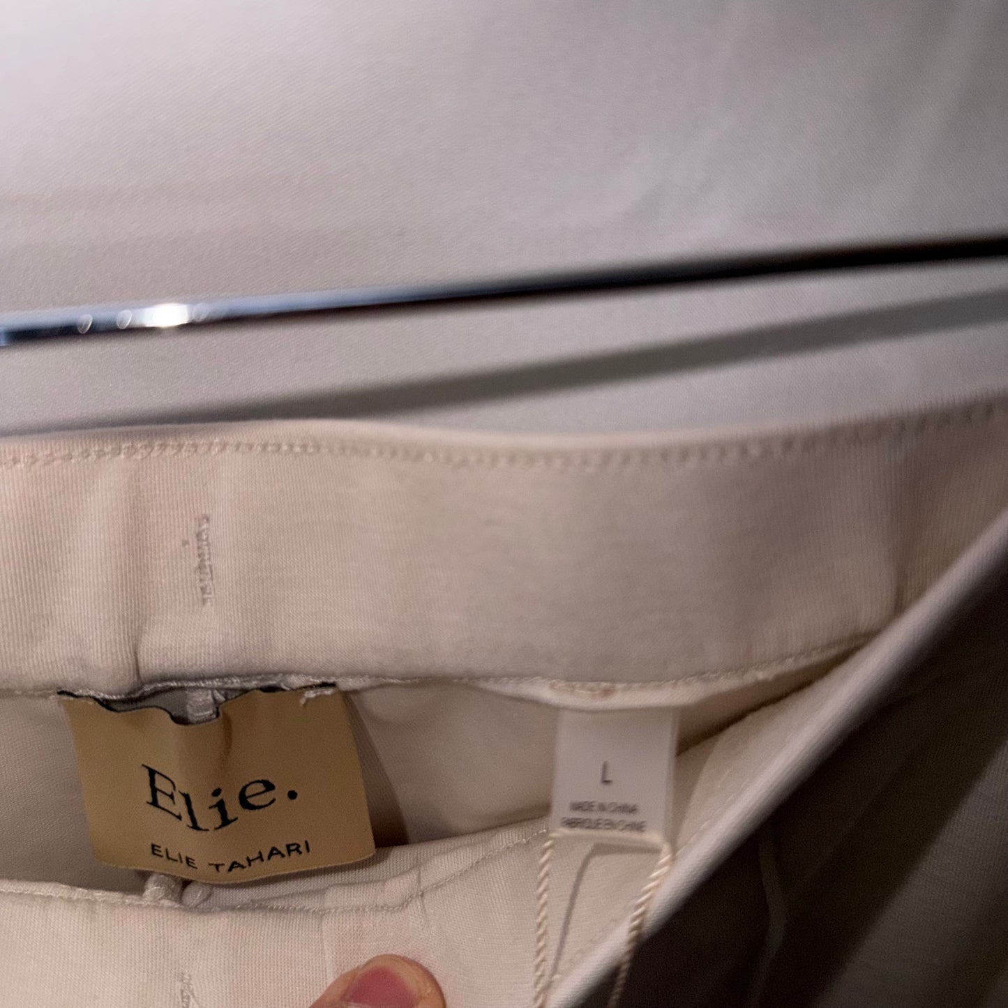 Elie Tahari Brand New Cream Lounge Pants
