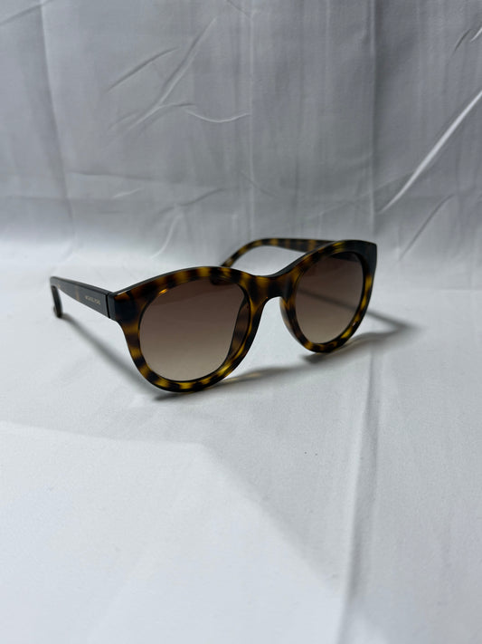 Michael Kors Round Tortoise Print Sunglasses