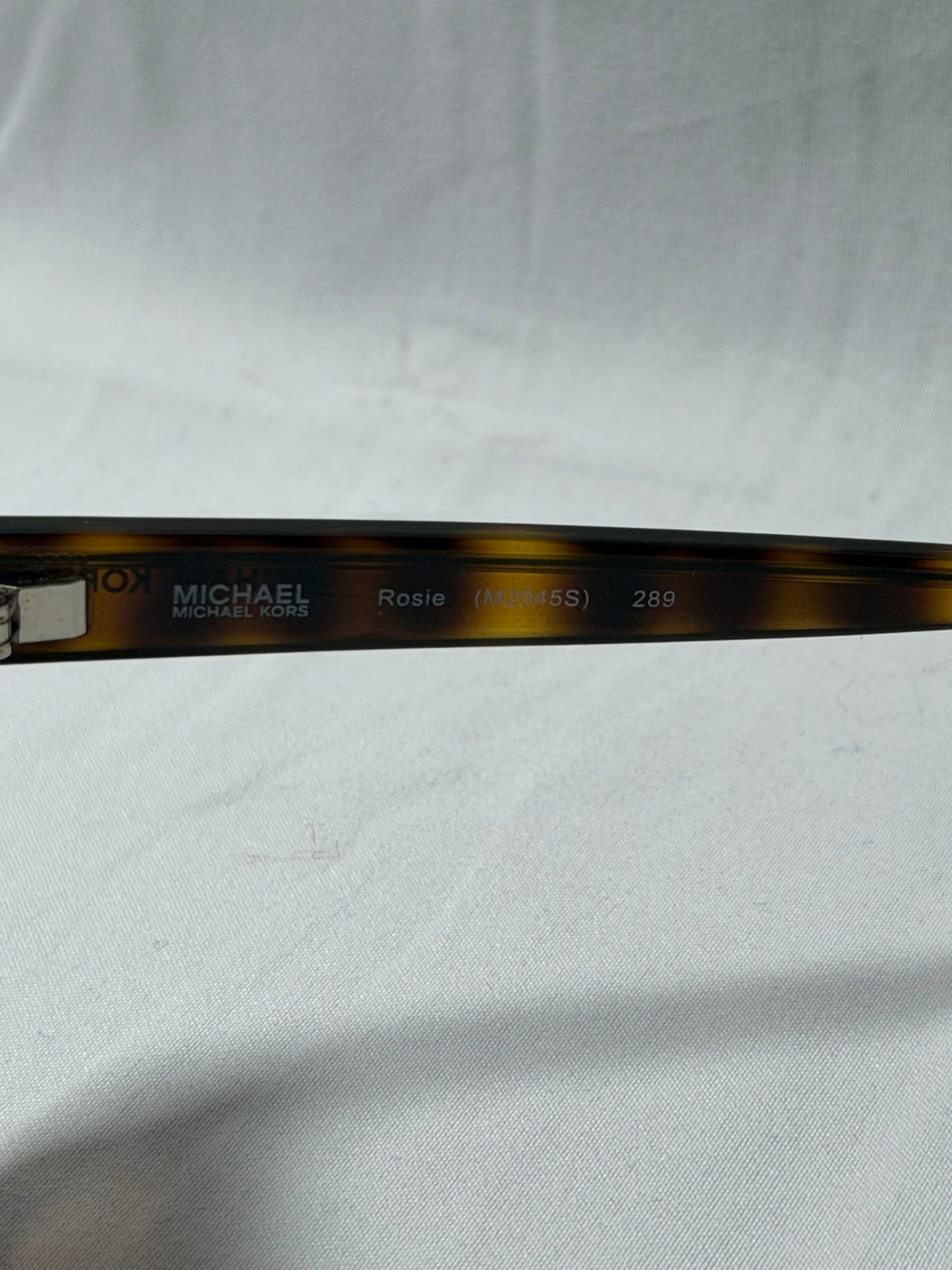 Michael Kors Round Tortoise Print Sunglasses
