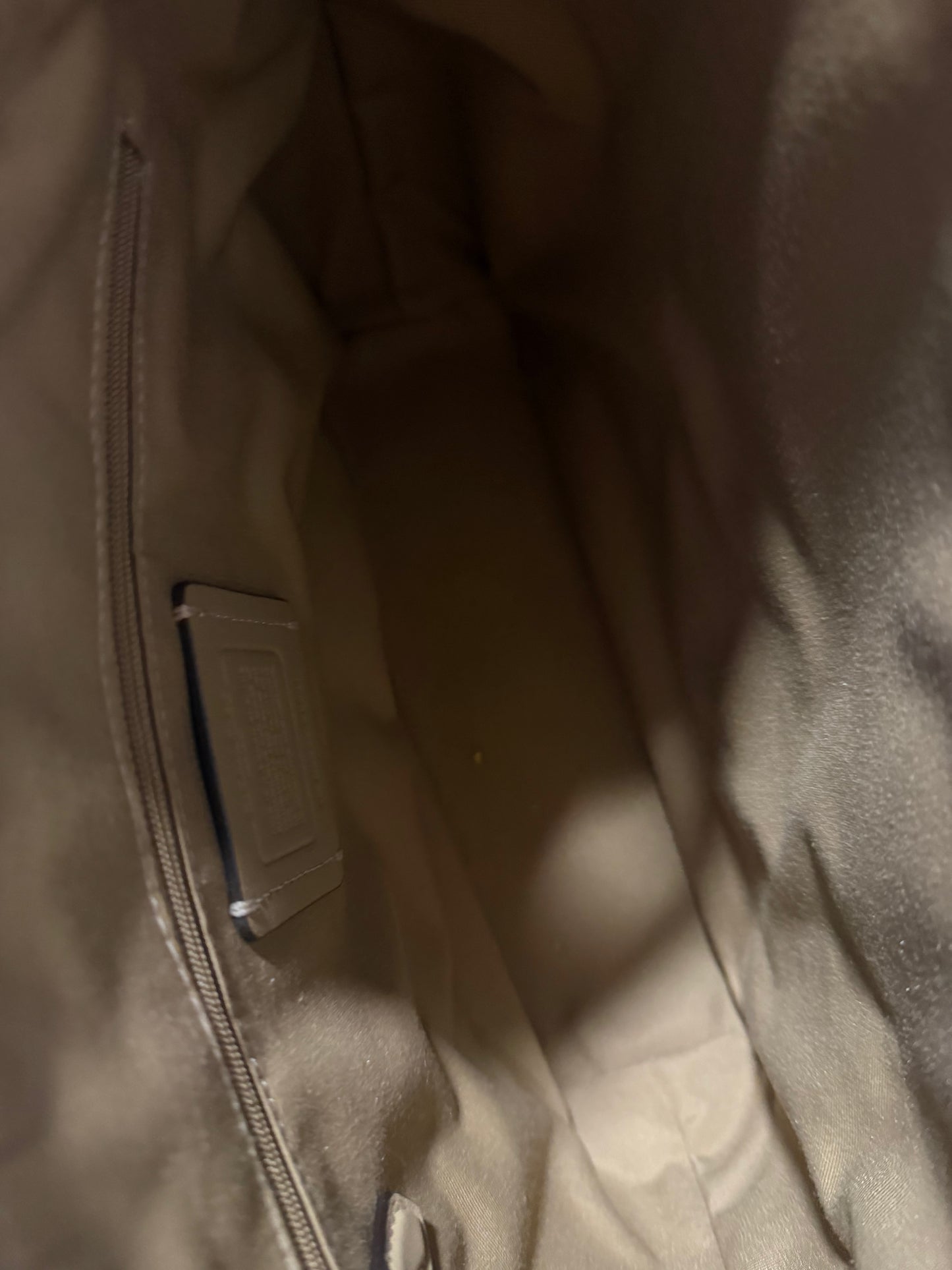 Coach Tri-Color Handbag