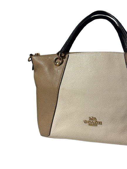 Coach Tri-Color Handbag