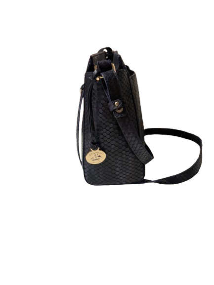 Brahmin Navy Blue Hillary Crossbody
