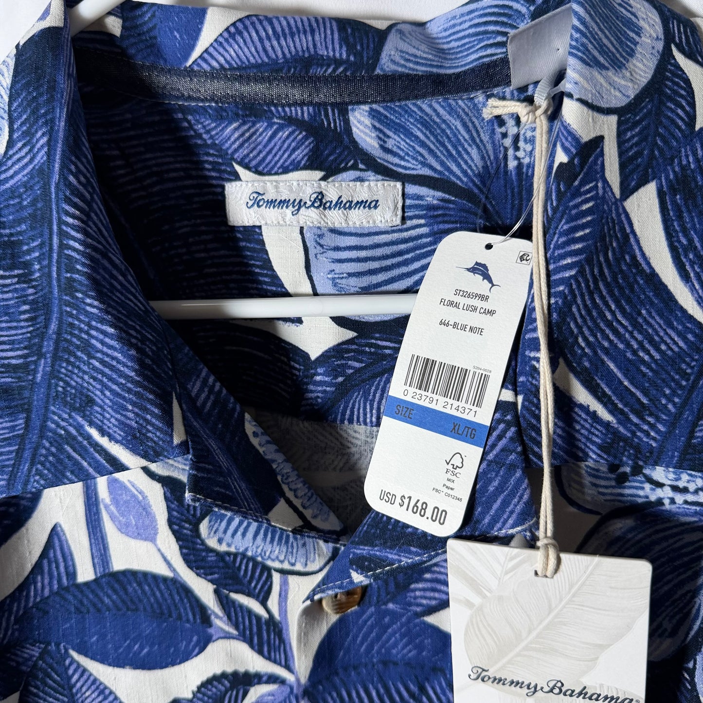 Tommy Bahama Brand New Silk Short Sleeved Button Down Shirt