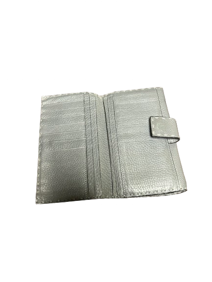 Fendi Vintage Grey Peekaboo Wallet