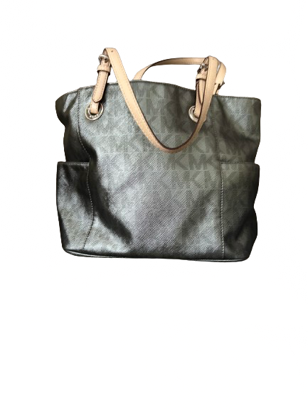 Michael Kors Metallic Silver Tote