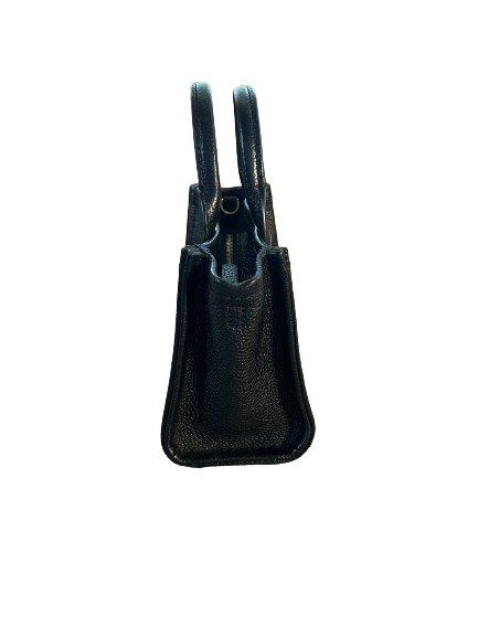 Marc Jacobs Black Leather The Tote Bag Micro