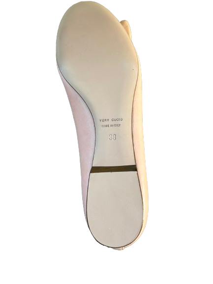 Valentino Peach Ballet Flats