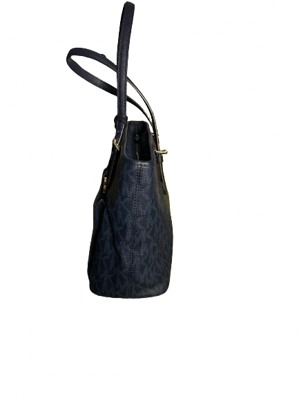 Michael Kors Dark Blue Medium Tote