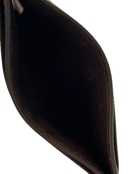 Tory Burch Black Leather Card Case