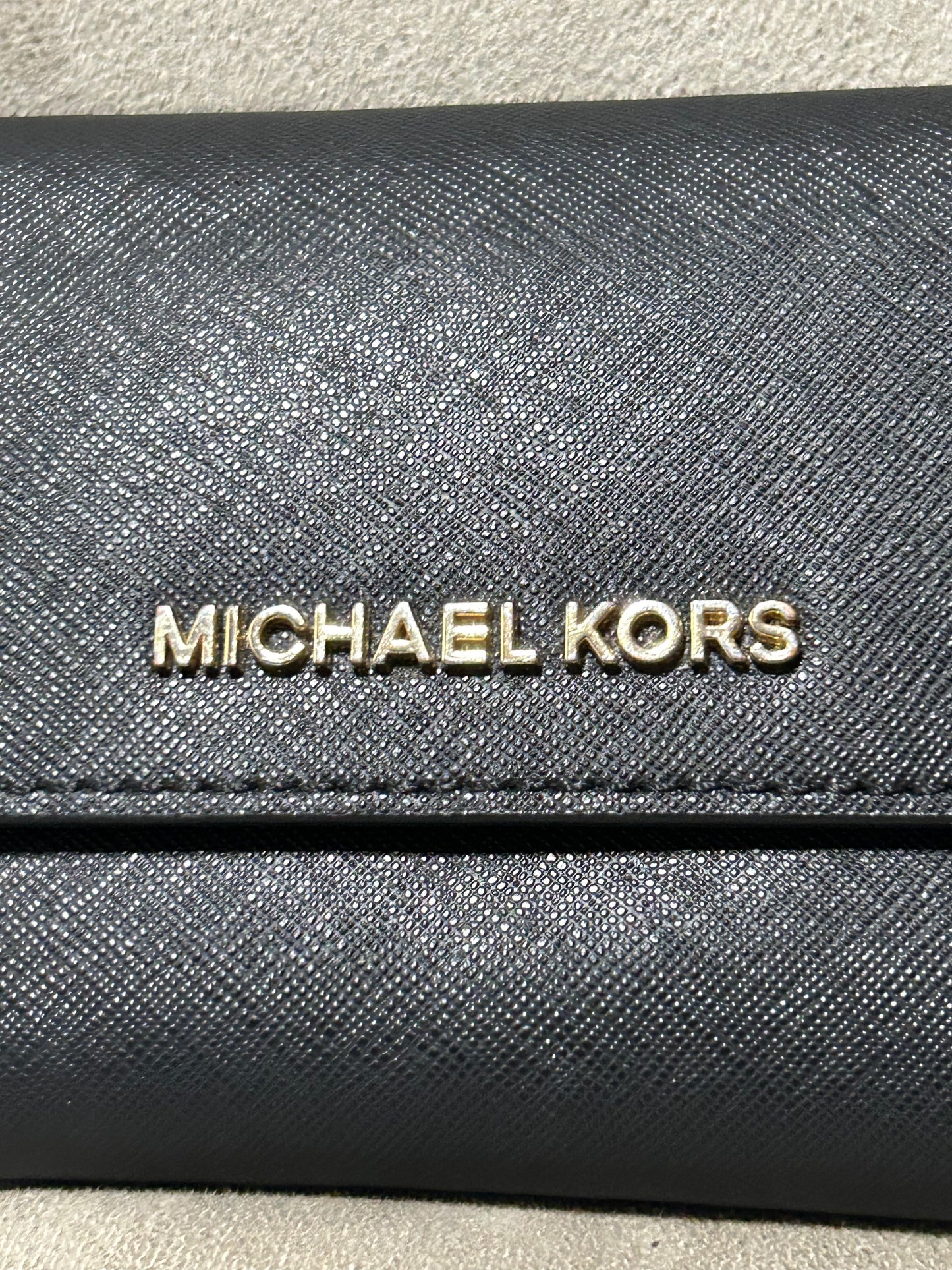 Michael Kors Black Long Wallet