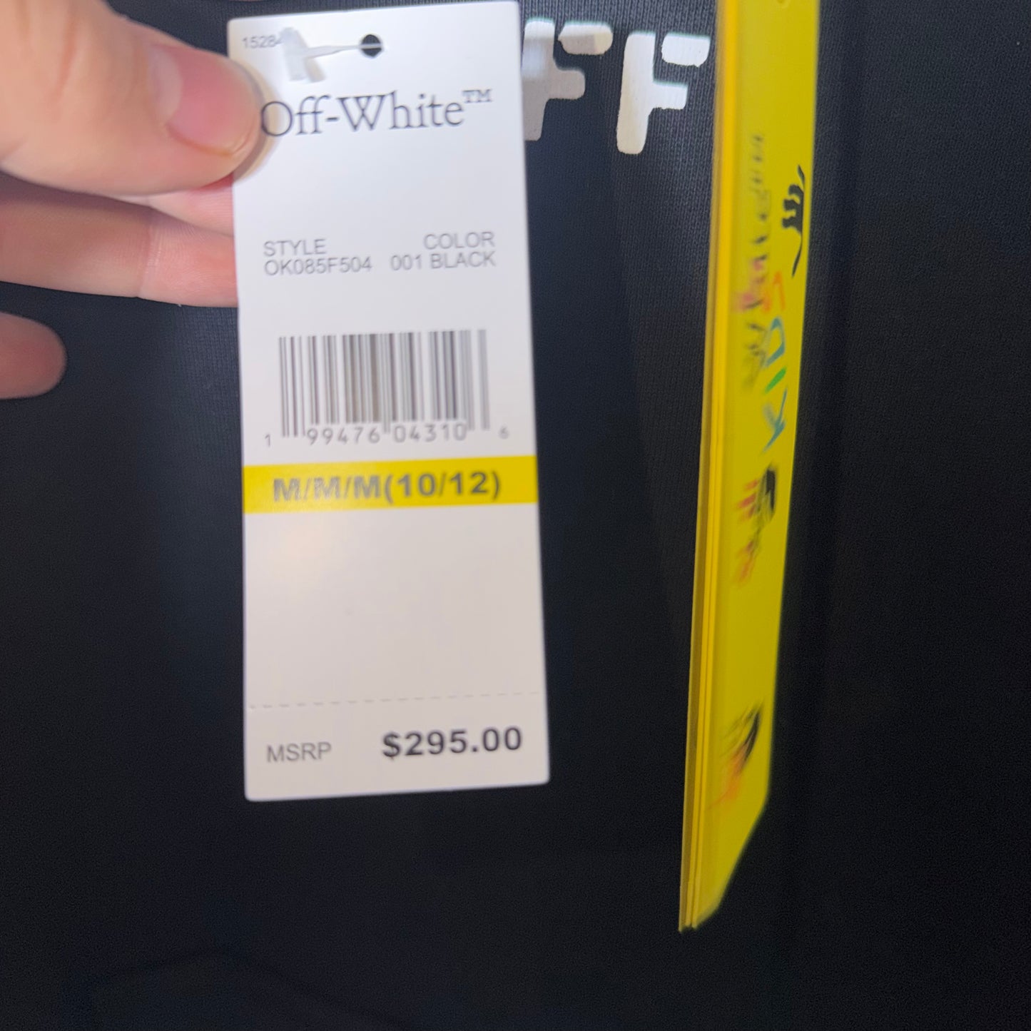 Off-White Brand New Hooded Sweatshirt